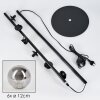 REMAISNIL Floor Lamp - glass black, 6-light sources
