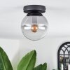 GASTOR Ceiling Light - glass clear, Smoke-coloured, 1-light source