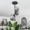 CHEHALIS Ceiling Light - glass Smoke-coloured, 4-light sources