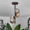 CHEHALIS Ceiling Light - glass Smoke-coloured, 4-light sources