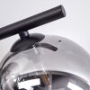 CHEHALIS Ceiling Light - glass clear, Smoke-coloured, 5-light sources