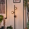 REMAISNIL Floor Lamp - glass black, 3-light sources
