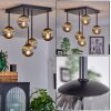 CHEHALIS Ceiling Light - glass Smoke-coloured, 5-light sources