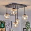 CHEHALIS Ceiling Light - glass clear, 5-light sources