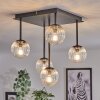 CHEHALIS Ceiling Light - glass clear, 5-light sources