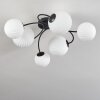 CHEHALIS Ceiling Light - glass black, 6-light sources