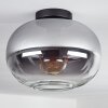 APEDO Ceiling Light - glass clear, Smoke-coloured, 1-light source