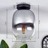 APEDO Ceiling Light - glass clear, Smoke-coloured, 1-light source