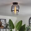 APEDO Ceiling Light - glass clear, Smoke-coloured, 1-light source