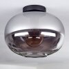 APEDO Ceiling Light - glass Smoke-coloured, 1-light source