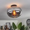 APEDO Ceiling Light - glass Smoke-coloured, 1-light source