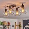 KOYOTO Ceiling Light - glass clear, 4-light sources