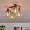 KOYOTO Ceiling Light - glass clear, 4-light sources