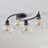KOYOTO Ceiling Light - glass clear, 4-light sources