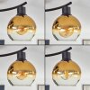KOYOTO Ceiling Light - glass gold, clear, 4-light sources