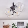CHEHALIS Ceiling Light - glass clear, 4-light sources