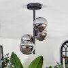 CHEHALIS Ceiling Light - glass Smoke-coloured, 4-light sources