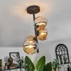 CHEHALIS Ceiling Light - glass Amber, 4-light sources