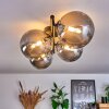 CHEHALIS Ceiling Light - glass Smoke-coloured, 4-light sources
