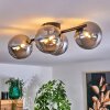 CHEHALIS Ceiling Light - glass Smoke-coloured, 4-light sources