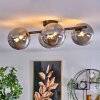 CHEHALIS Ceiling Light - glass Smoke-coloured, 4-light sources