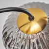 CHEHALIS Ceiling Light - glass gold, black, 6-light sources