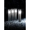 Globo CHUNGI Set of 4 Solar Lights LED stainless steel, 1-light source