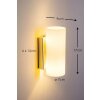 Ideallux PAUL AP2 wall light chrome, 2-light sources