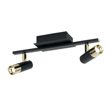 Eglo TOMARES spot LED brass, black, 2-light sources