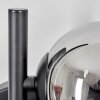 CHEHALIS Wall Light - glass clear, Smoke-coloured, 2-light sources