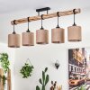 SOUNGOU Ceiling Light Ecru, black, 5-light sources
