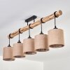 SOUNGOU Ceiling Light Ecru, black, 5-light sources