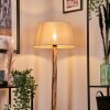 BASSAGODA Floor Lamp Ecru, black, 1-light source