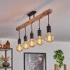 SOUNGOU Ceiling Light Ecru, black, 5-light sources