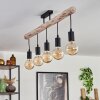 SOUNGOU Ceiling Light Ecru, black, 5-light sources