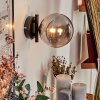 CHEHALIS Wall Light - glass Smoke-coloured, 1-light source