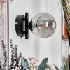 CHEHALIS Wall Light - glass Smoke-coloured, 1-light source