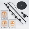 REMAISNIL Floor Lamp - glass Amber, 6-light sources