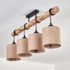 SOUNGOU Ceiling Light Ecru, black, 4-light sources