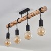 SOUNGOU Ceiling Light Ecru, black, 4-light sources