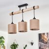 SOUNGOU Ceiling Light Ecru, black, 3-light sources
