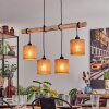 SOUNGOU Pendant Light Ecru, black, 4-light sources
