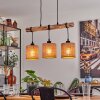 SOUNGOU Pendant Light Ecru, black, 3-light sources