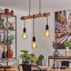 SOUNGOU Pendant Light Ecru, black, 3-light sources