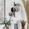 CHEHALIS Wall Light - glass Smoke-coloured, 3-light sources