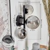 CHEHALIS Wall Light - glass Smoke-coloured, 3-light sources
