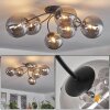 CHEHALIS Ceiling Light - glass Smoke-coloured, 6-light sources