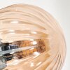 REMAISNIL Floor Lamp - glass Amber, 3-light sources
