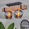 MONTGOMERY Ceiling Light - glass Ecru, black, 2-light sources