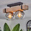 MONTGOMERY Ceiling Light - glass Ecru, black, 2-light sources